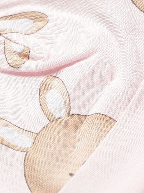 Girls Pink Printed Pure Cotton Cap image number 3